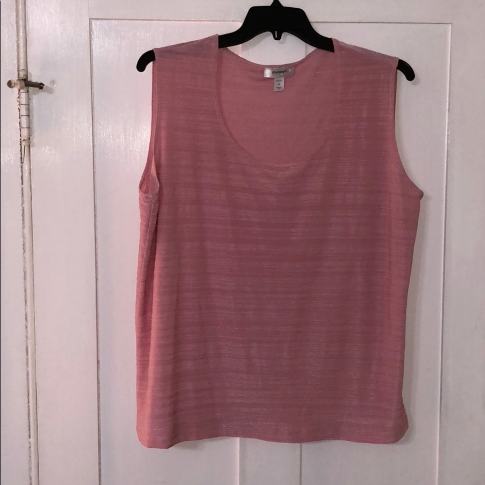 Dressbarn Pink Shell